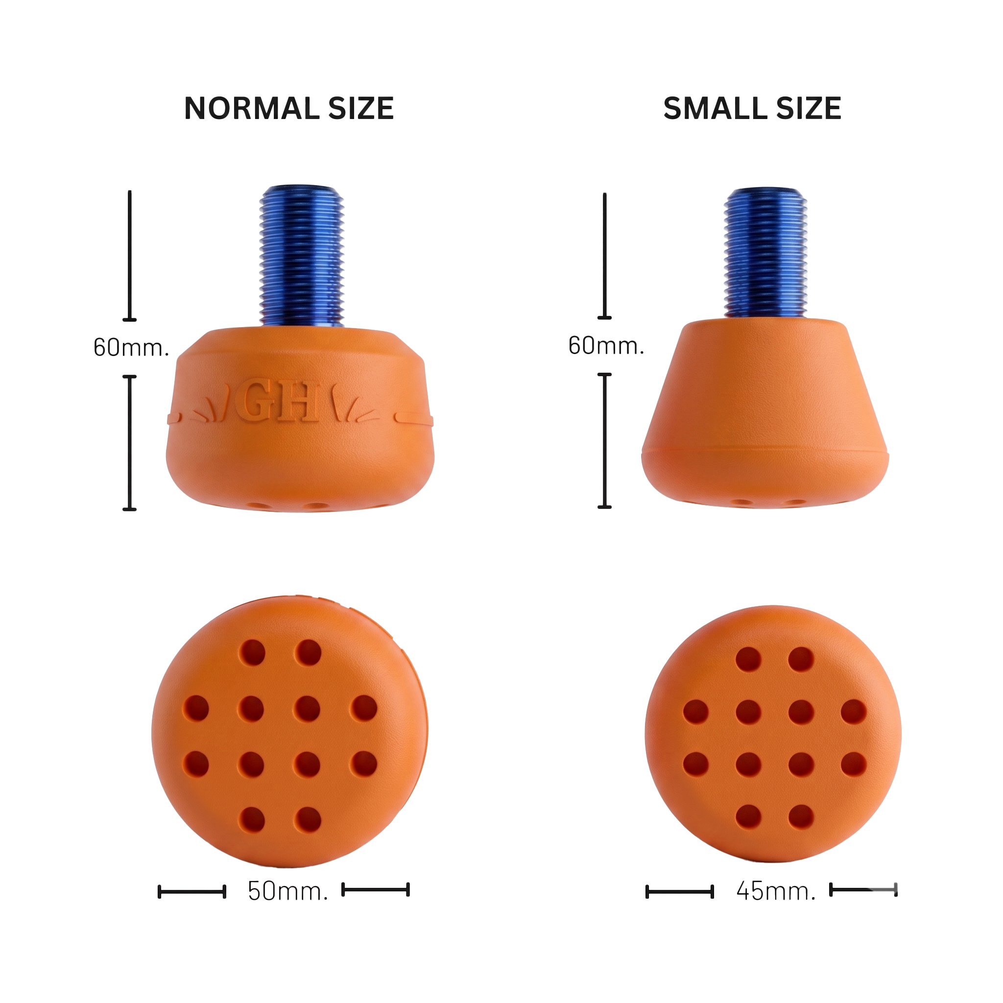 Toe Stop Set (2pcs) - EU Europe Metric system