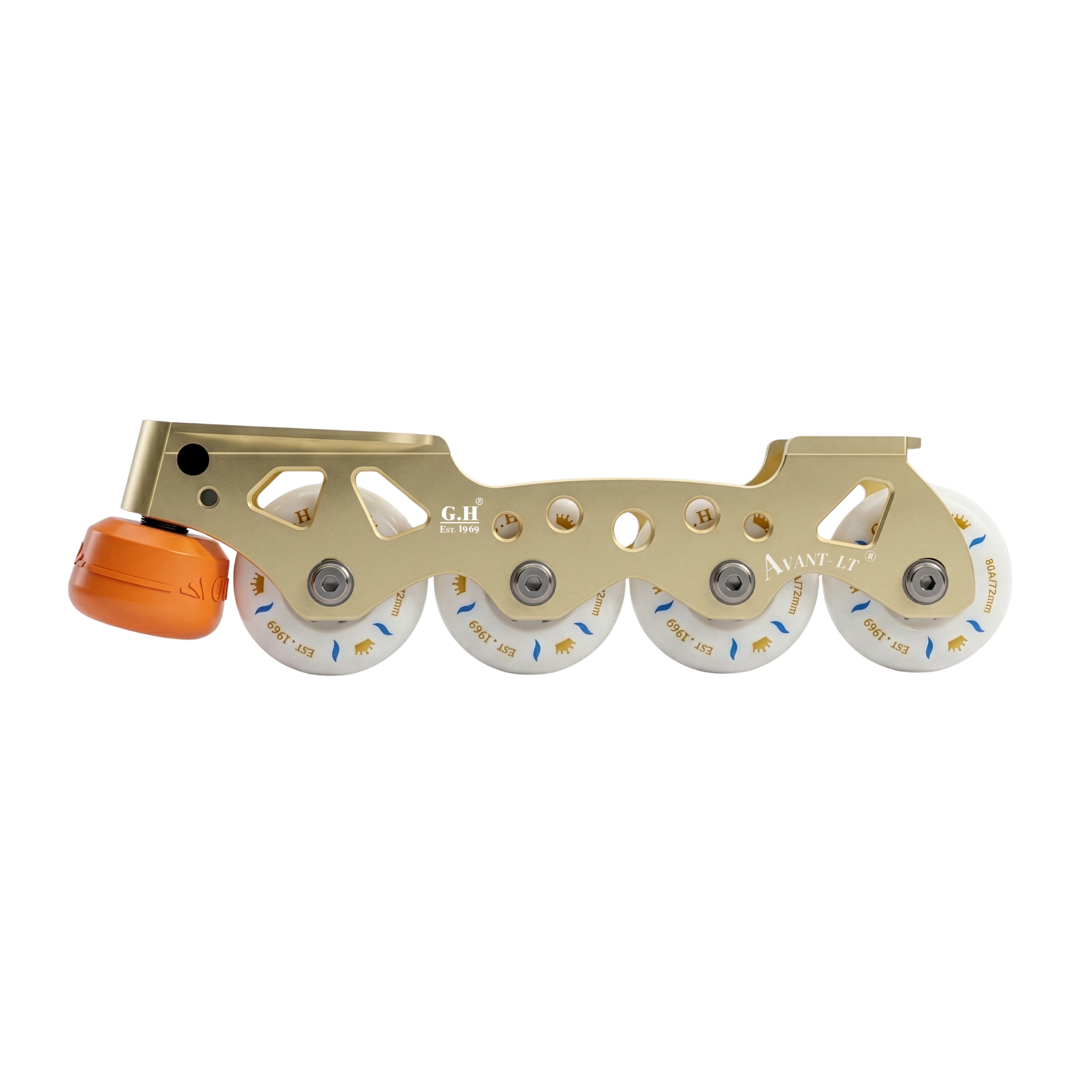 Avant LT Inline Skate Frame 4-wheel Style