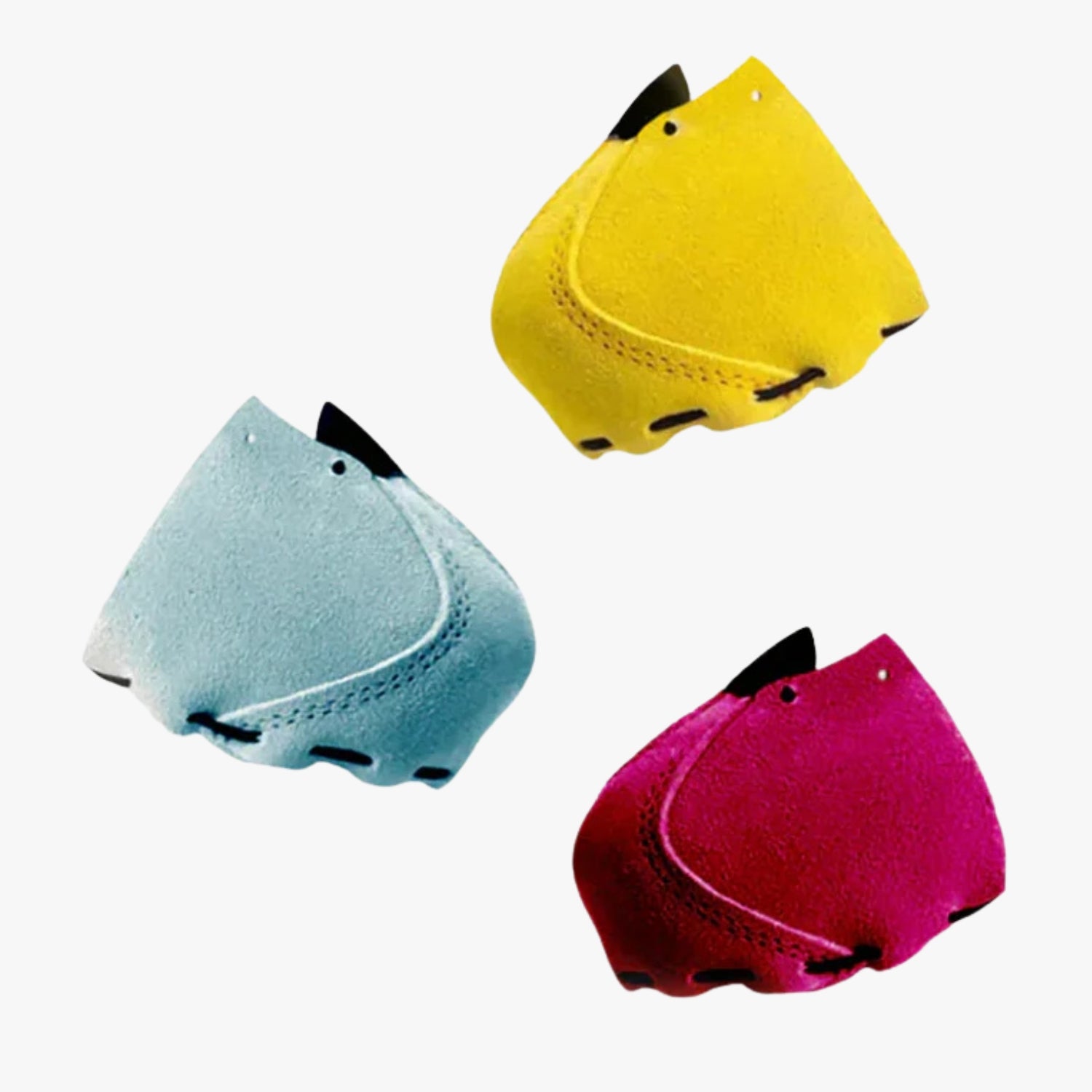 1 pair of toe guards (suede leather)