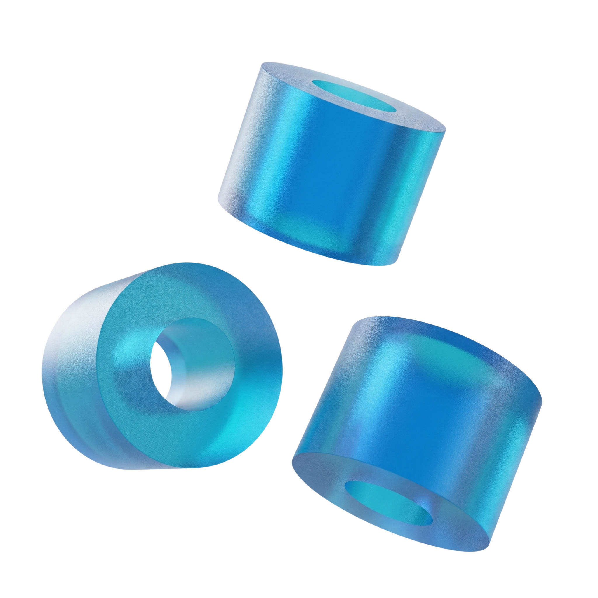 PU cushion for fiber compound plates
