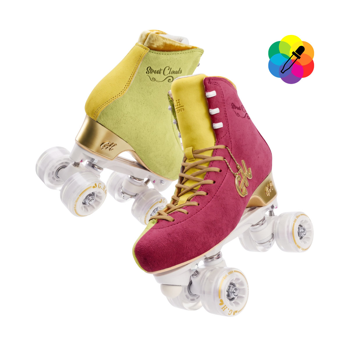 Street Clouds Color Jam Roller Skates