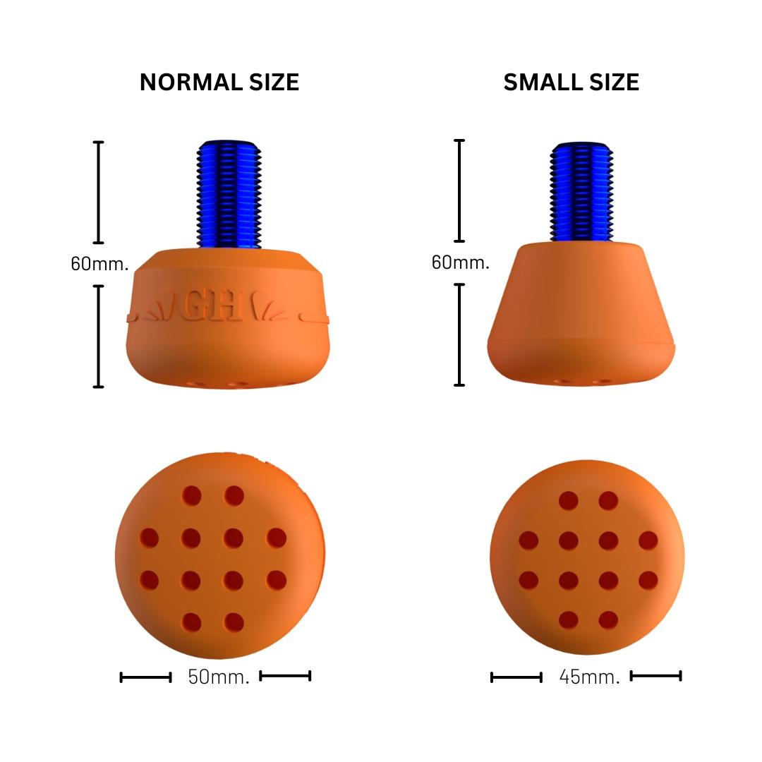 Toe Stop Set (2pcs) - EU Europe Metric system