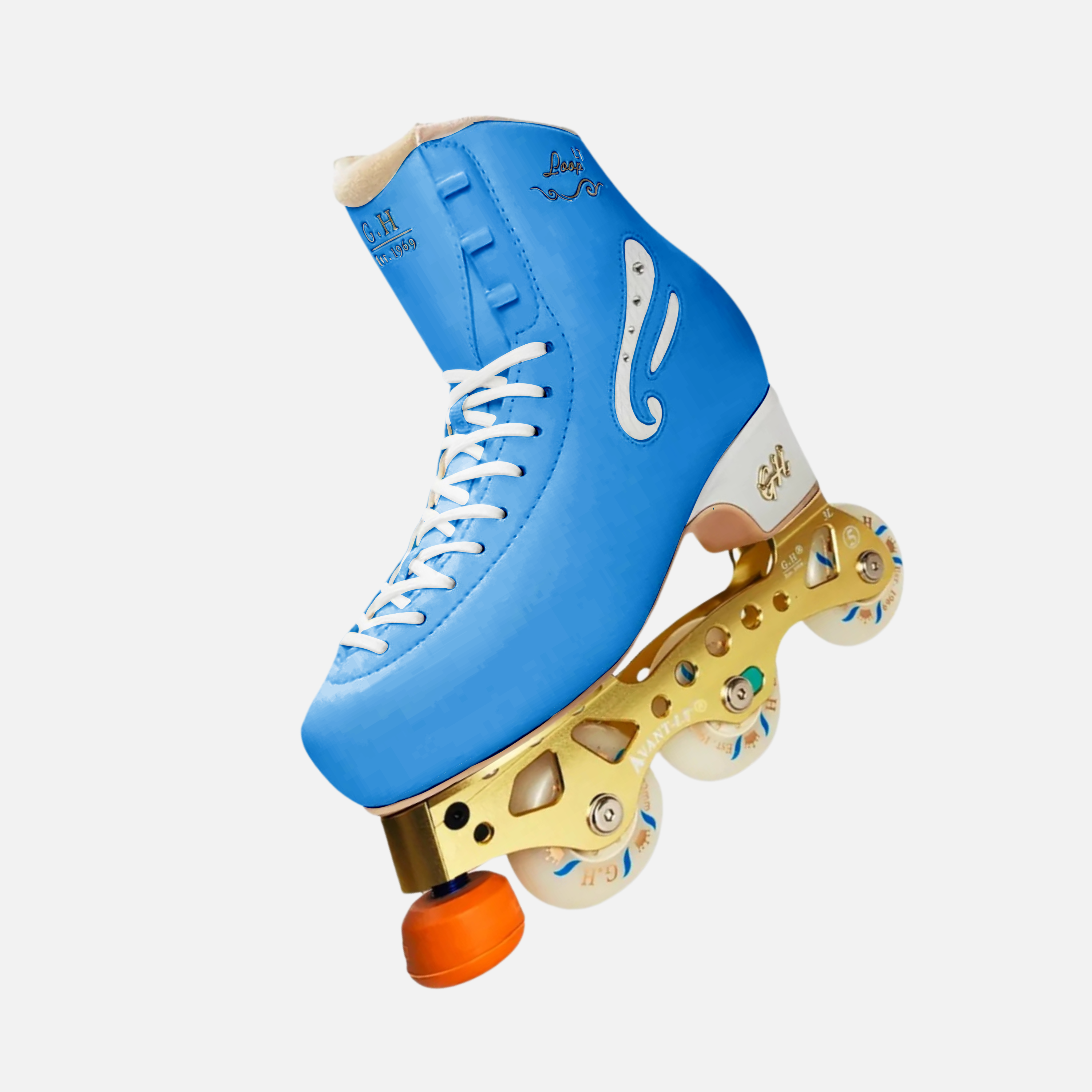 Loop LT Ice Figure Skates (with Crystal Blades)