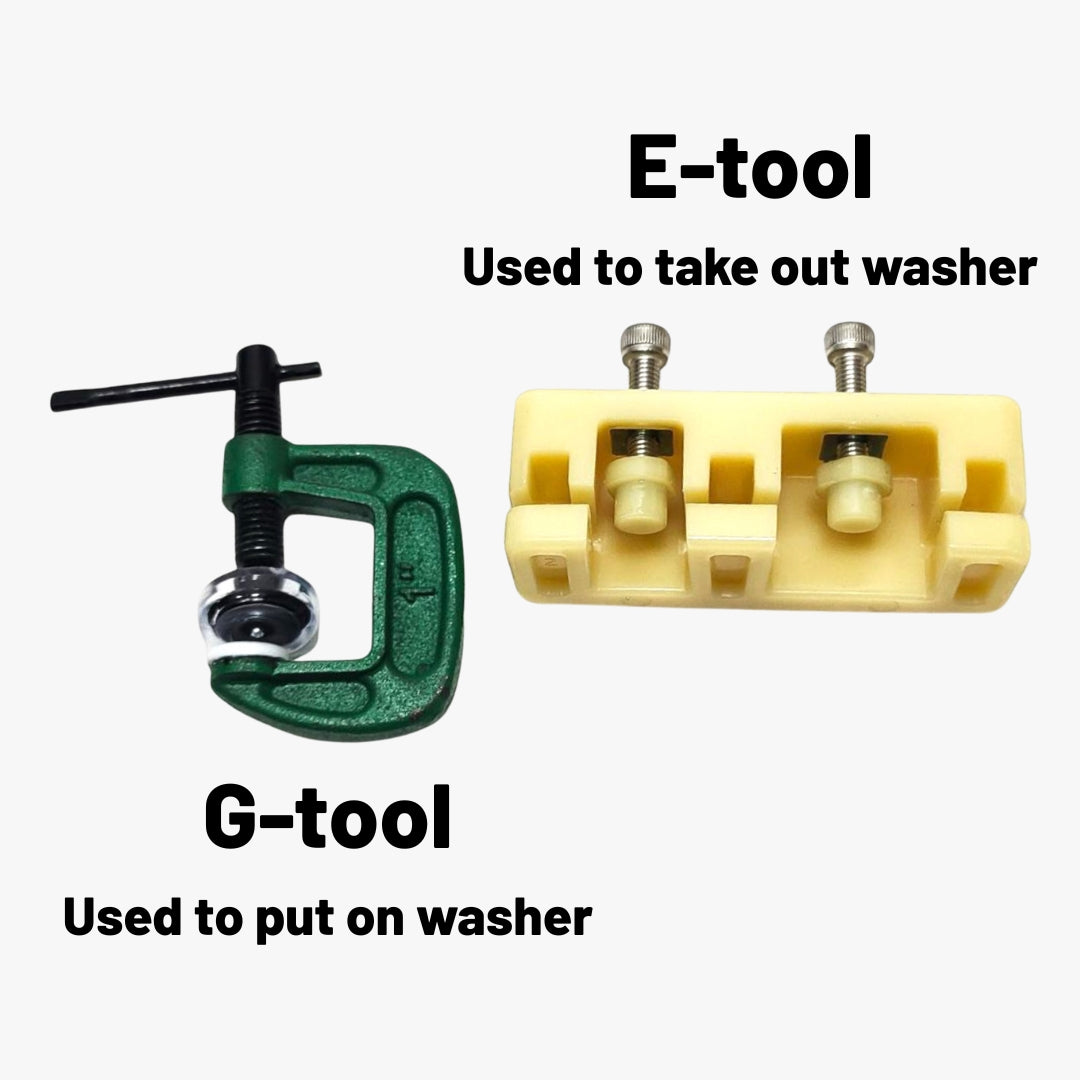 Durable metal washer for GH Avant LT inline frame.