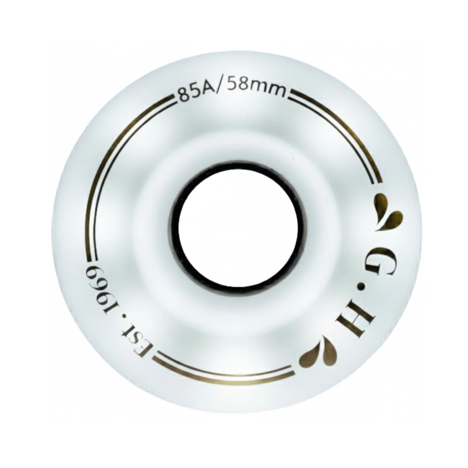 GH Fairy Jar High Rebound Pu Light Up Solid Light Wheels (85A/91A x 58mm.)