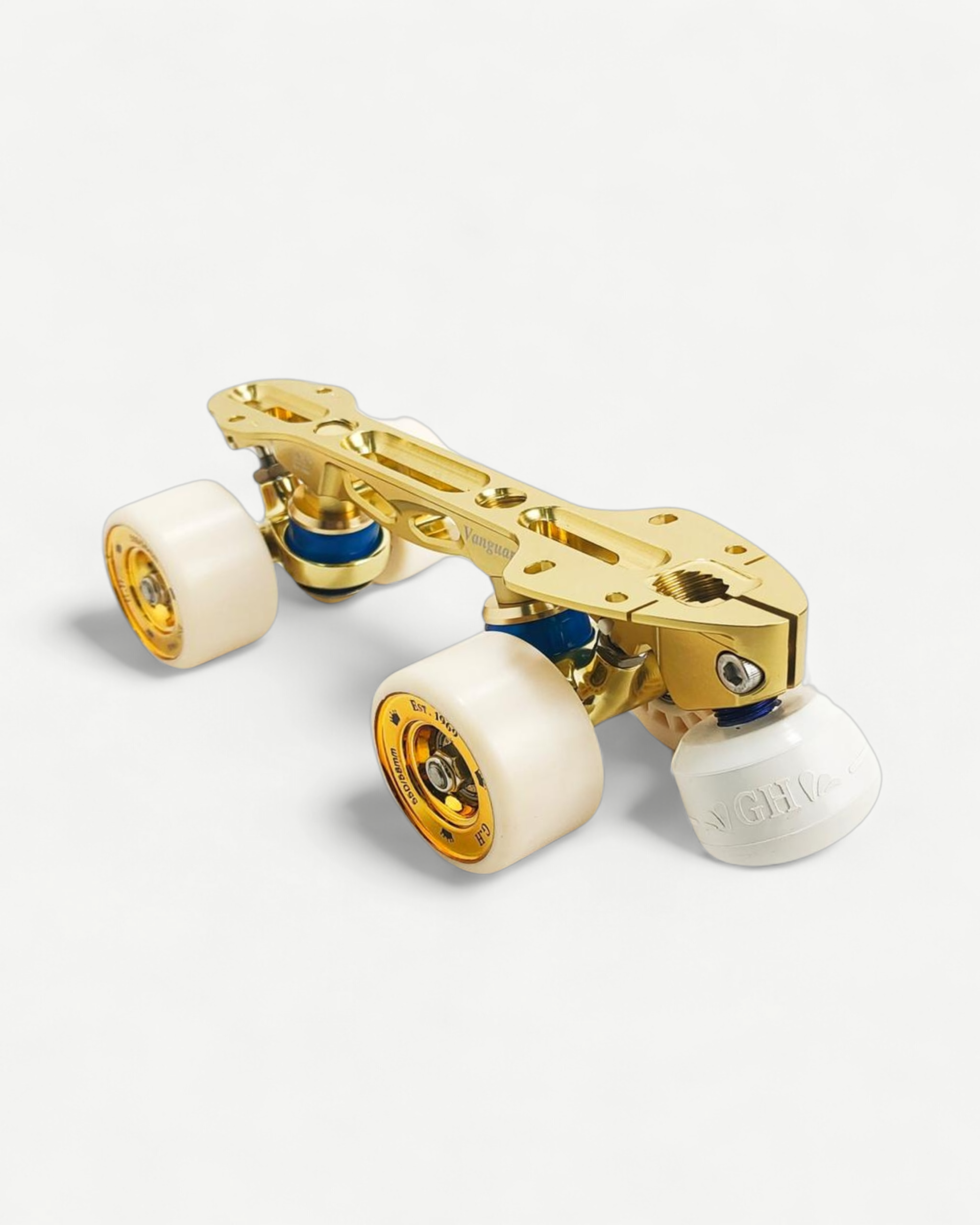 VANGUARD (Artistic skating & Street skating) Multifunctional super light plates — with extra set Titanium pivot bolts for different skating with bearings and wheels