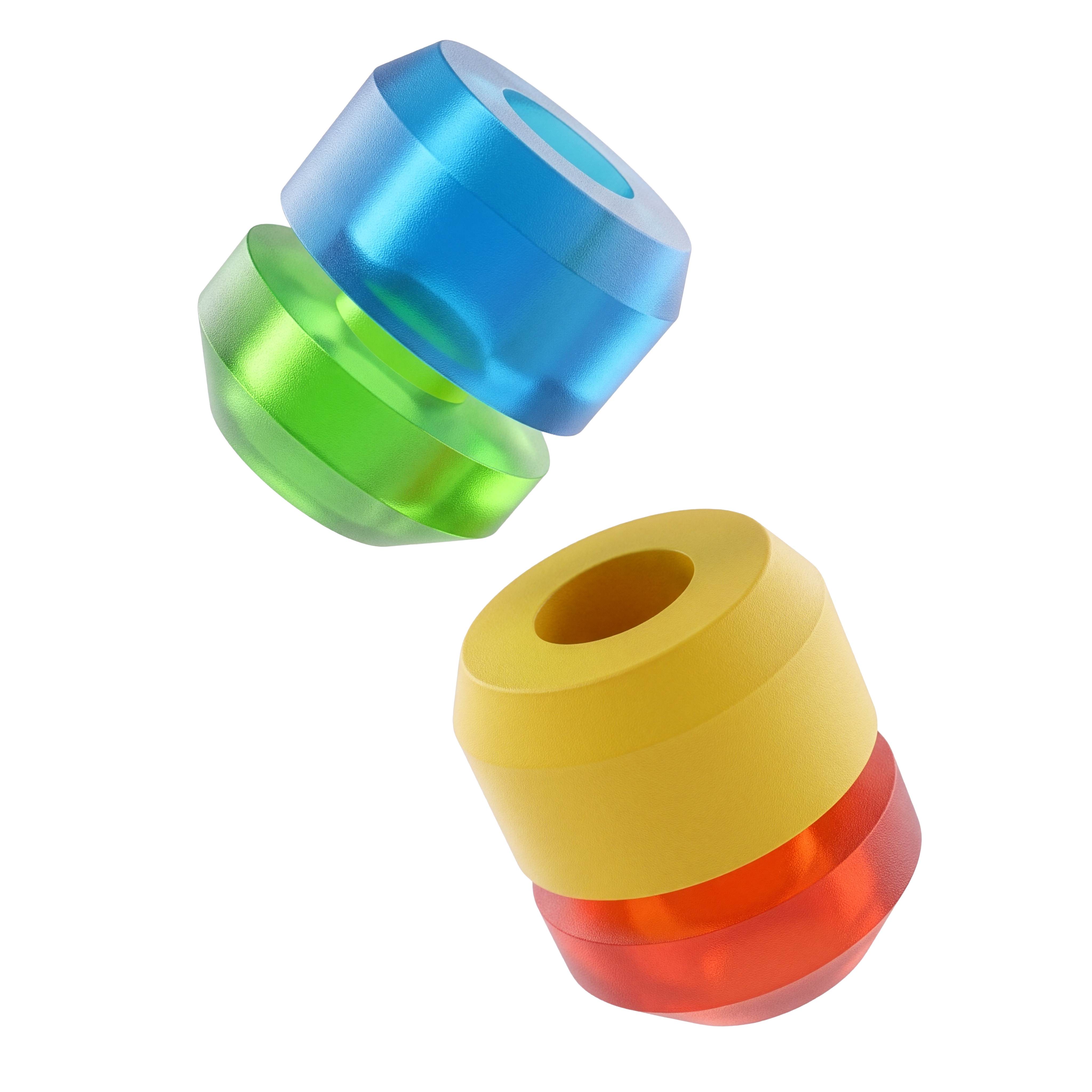 PU cushion for metal roller skate plates