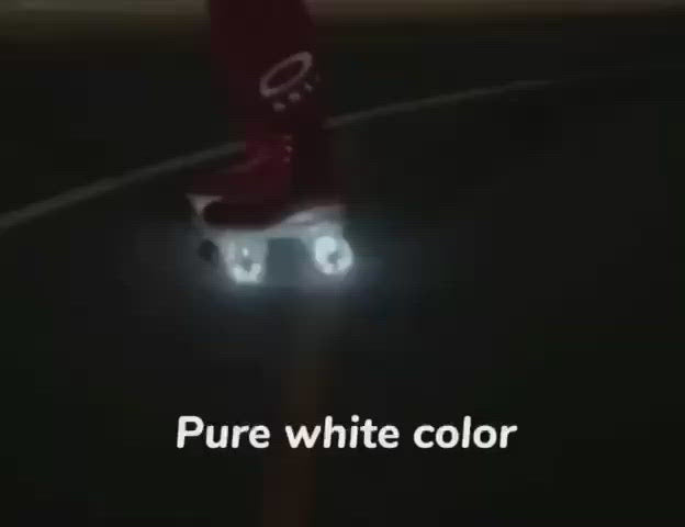 High Rebound Pu Light Up Clear Wheel with high brightness Indoor and outdoor use (8 colors)