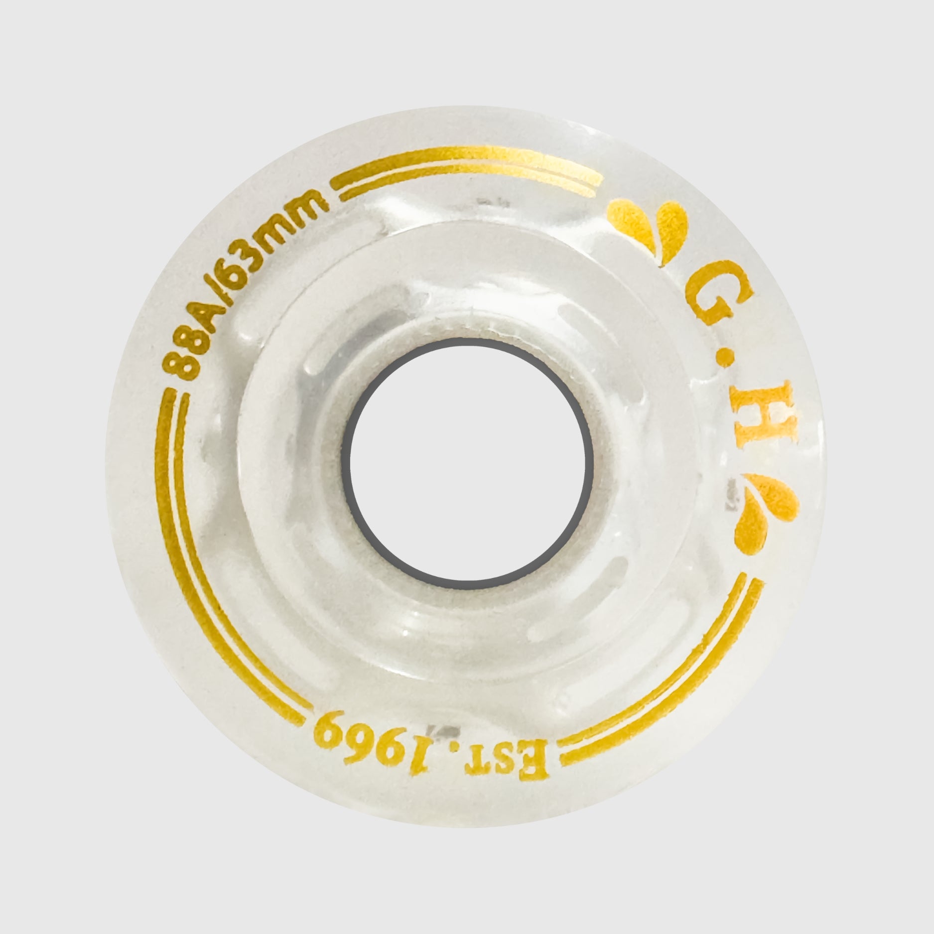 GH Spectrum Pu Gradient Light Up Transparent Wheels (88A/91A/94A x 63mm.)