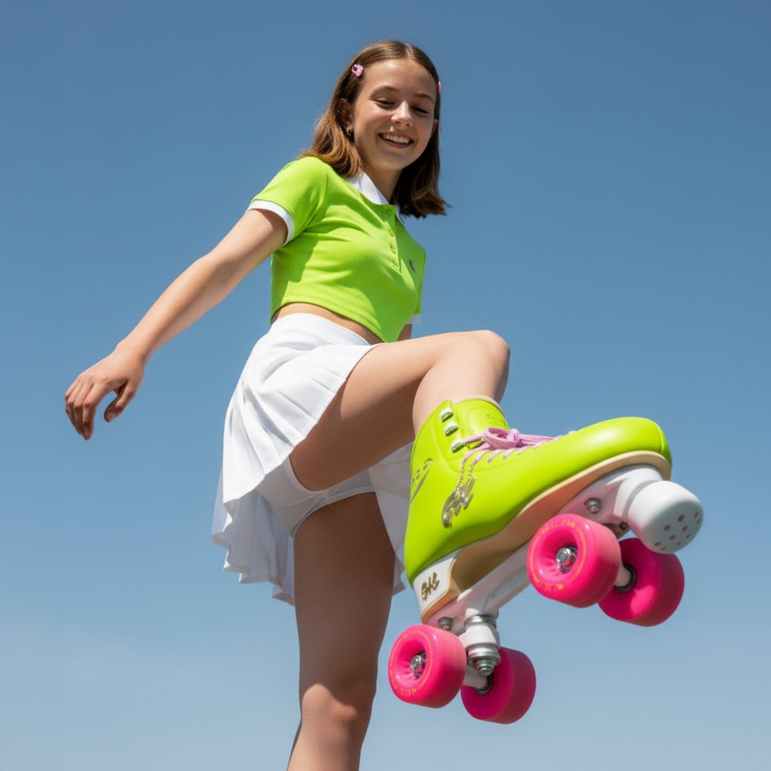 #color_Lime green (Vegan Leather)