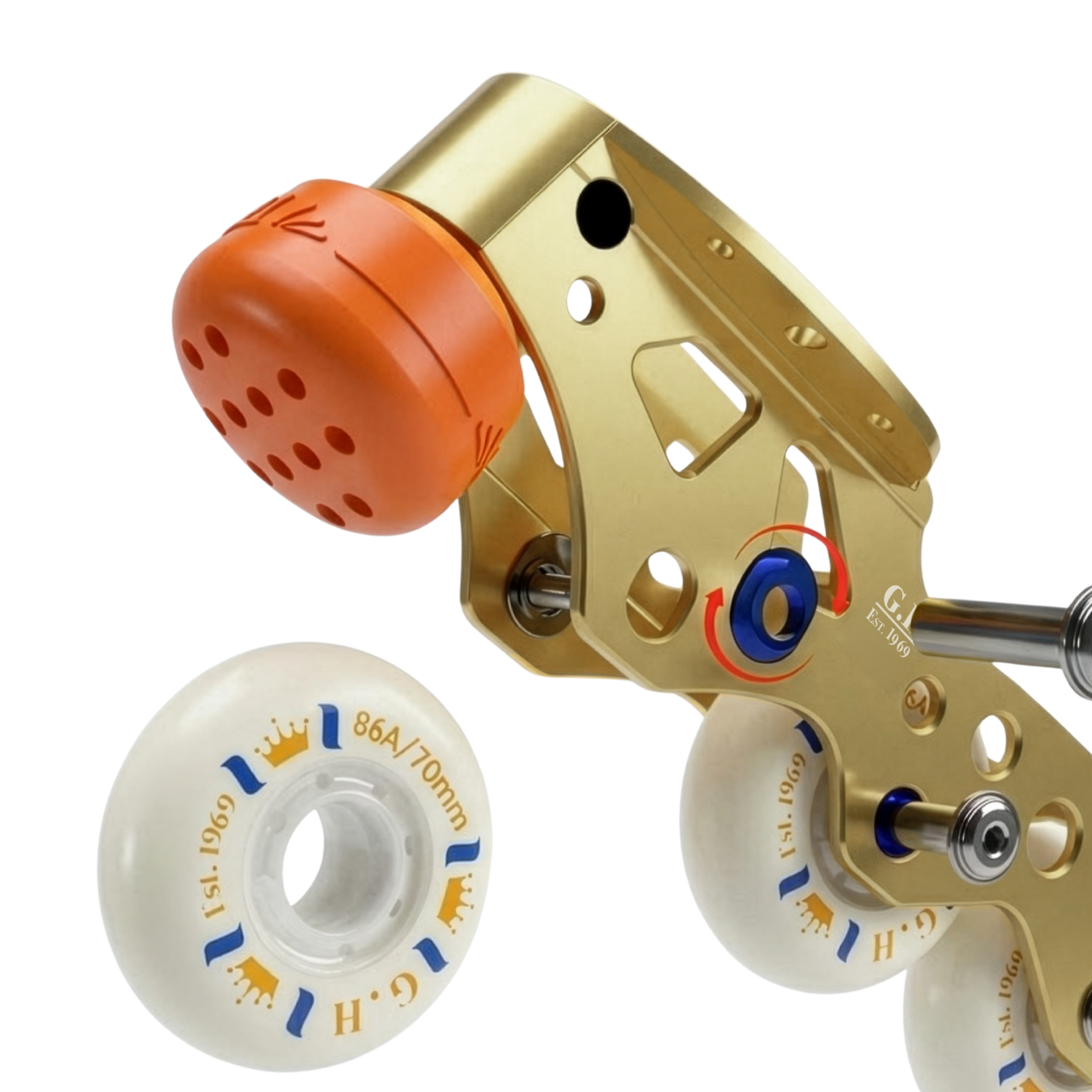 Avant LT Inline Skate Frame 4-wheel Style