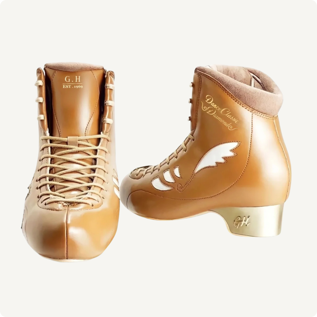 Dance Classic Diamond Roller Skate Boots (Firm)