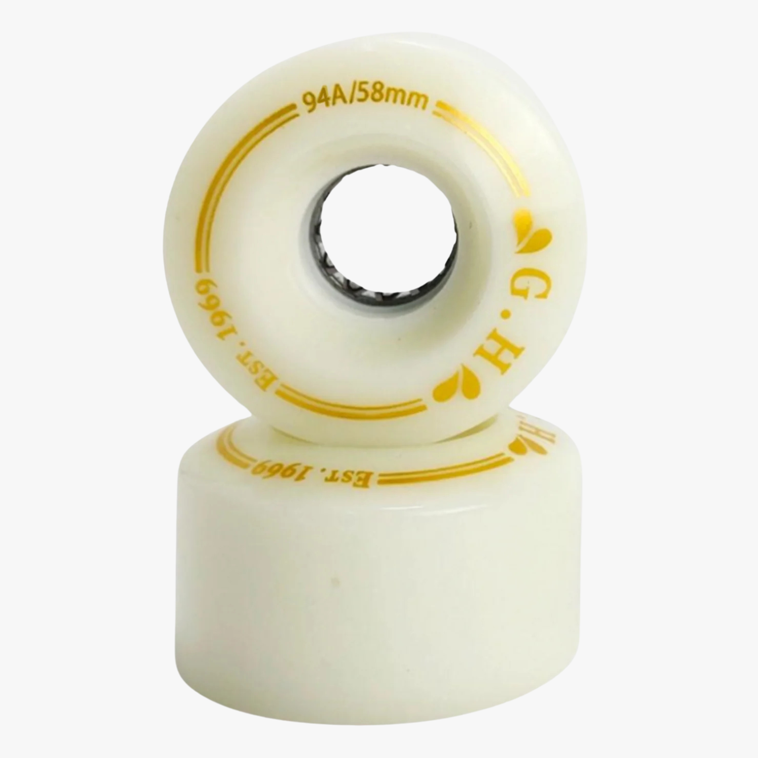 Hard Pu Light Up Solid Wheel 94A (Non High Rebound)