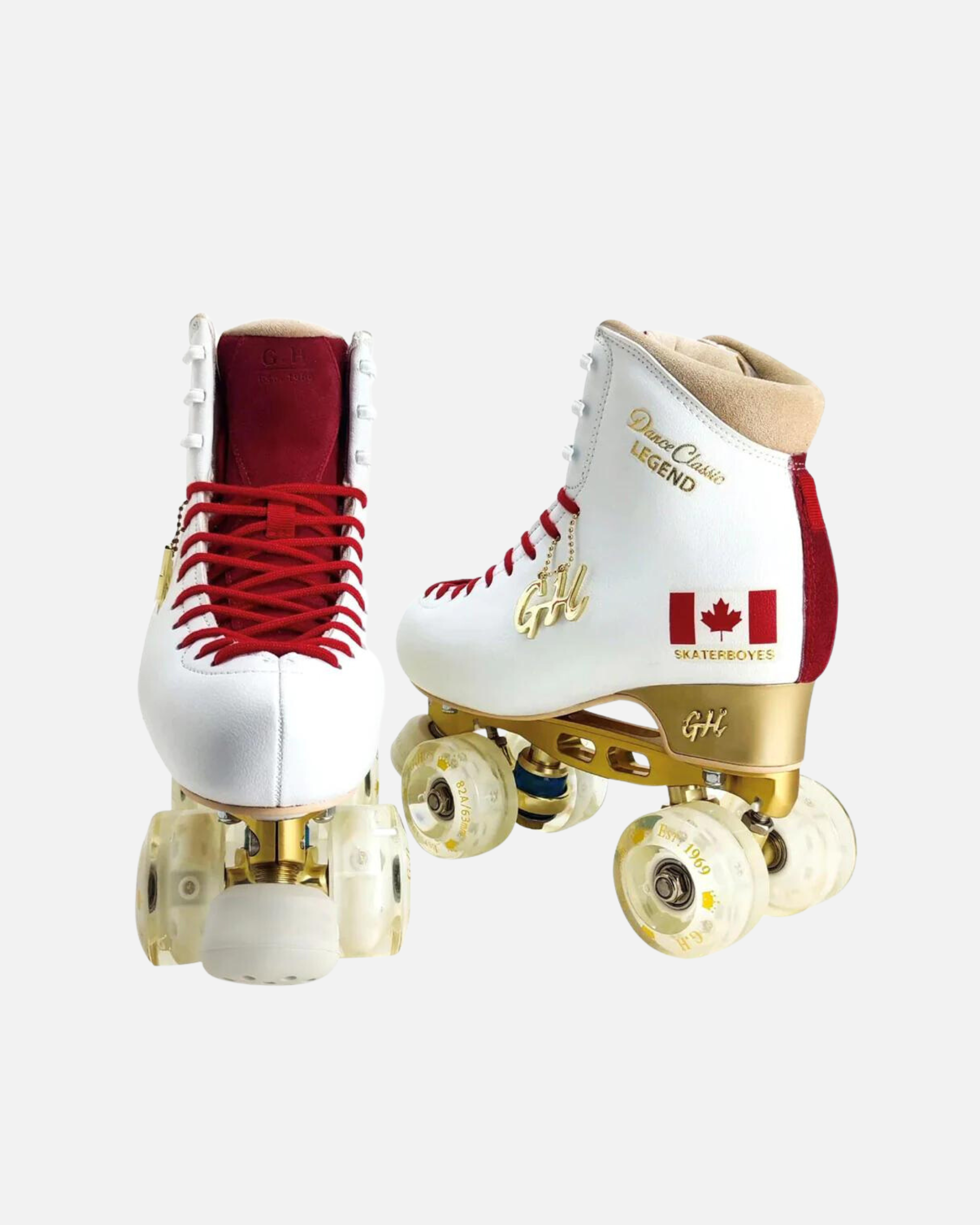 BuckWild Dance Classic LEGEND Quad Roller Skates - Support Rate 55