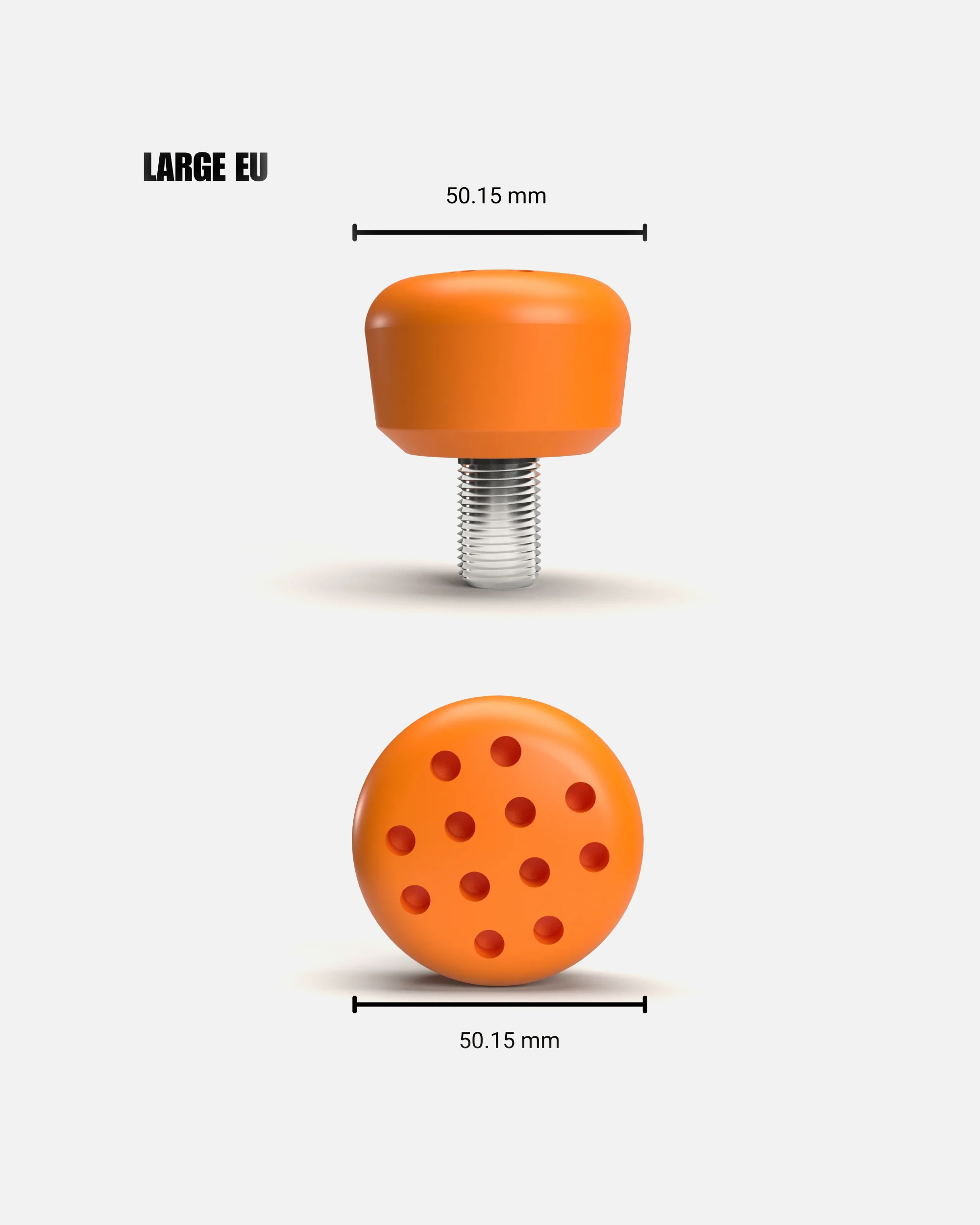 Toe stop 1 set of 2 pcs used for Vanguard Quad super light metal plates, Multi-Function Quad fiber compound plates and Avant LT super light inline frames -EU Europe Metric system