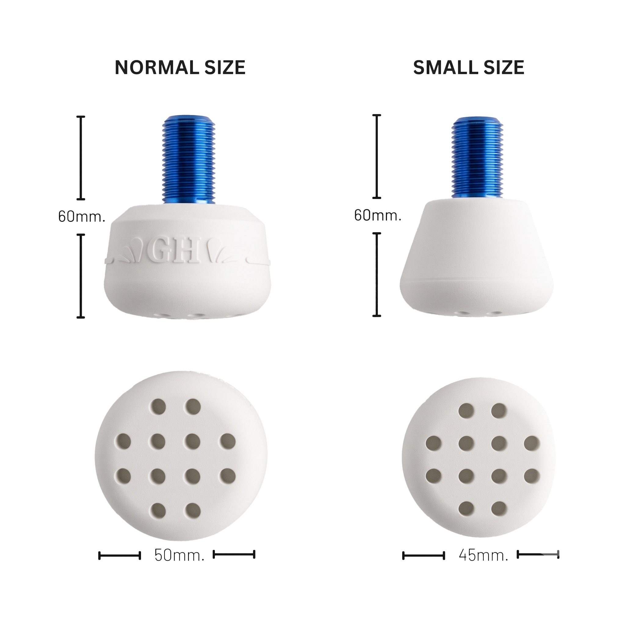 Toe Stop Set (2pcs) - EU Europe Metric system