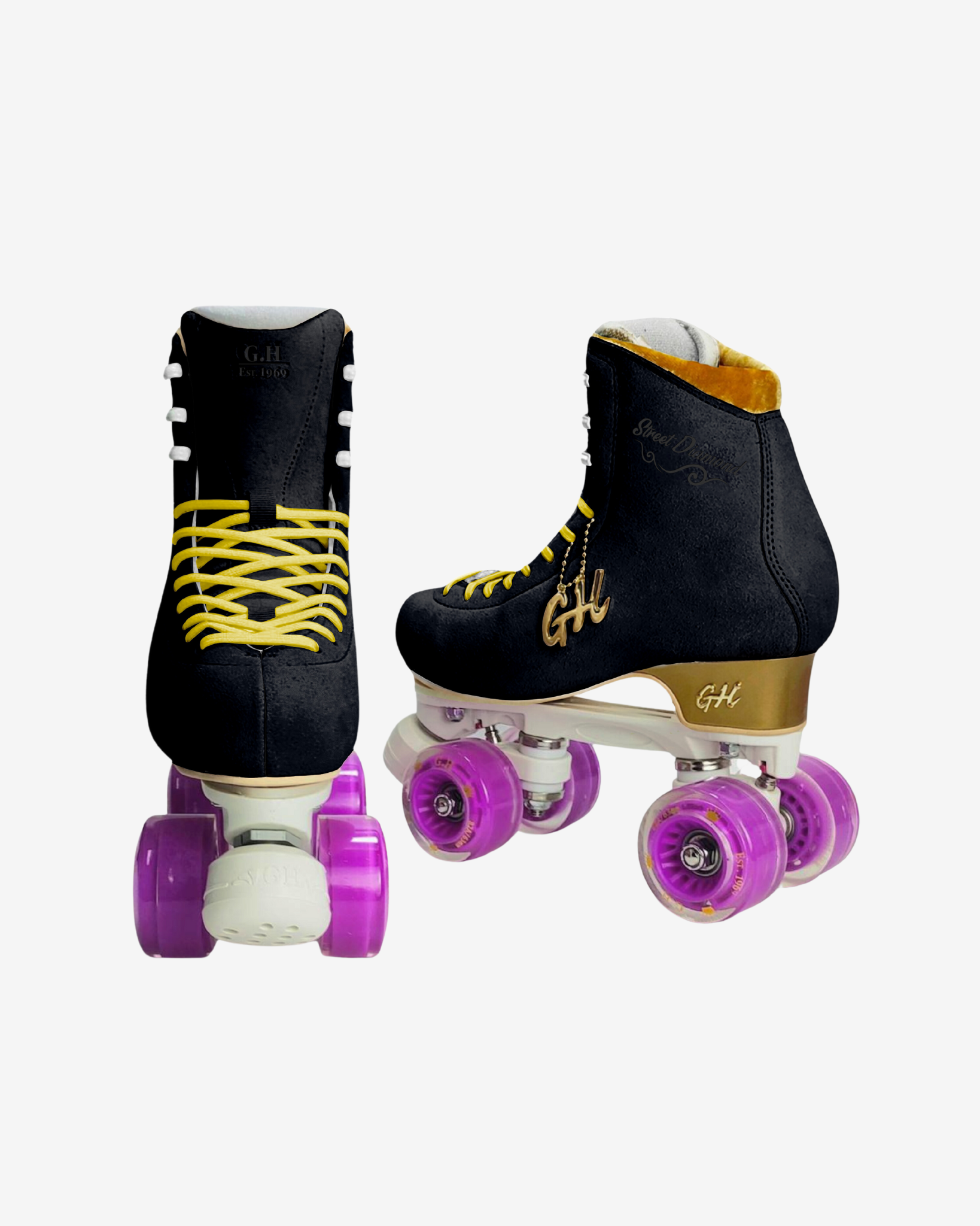 Street Diamond w/without air holes Quad Roller Skates