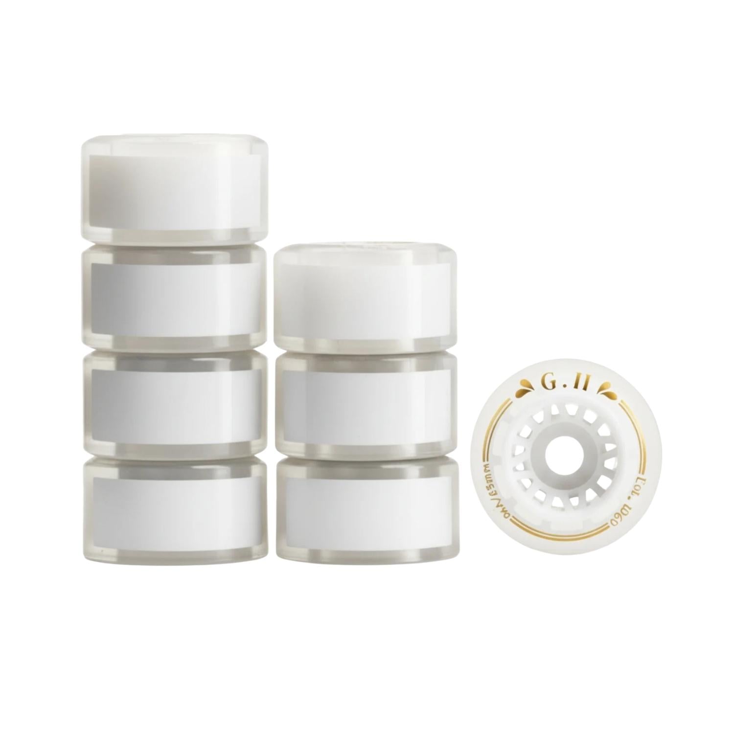 GH Jello  Pu Transparent With Colorful Core Wheels (94A x 63mm.)