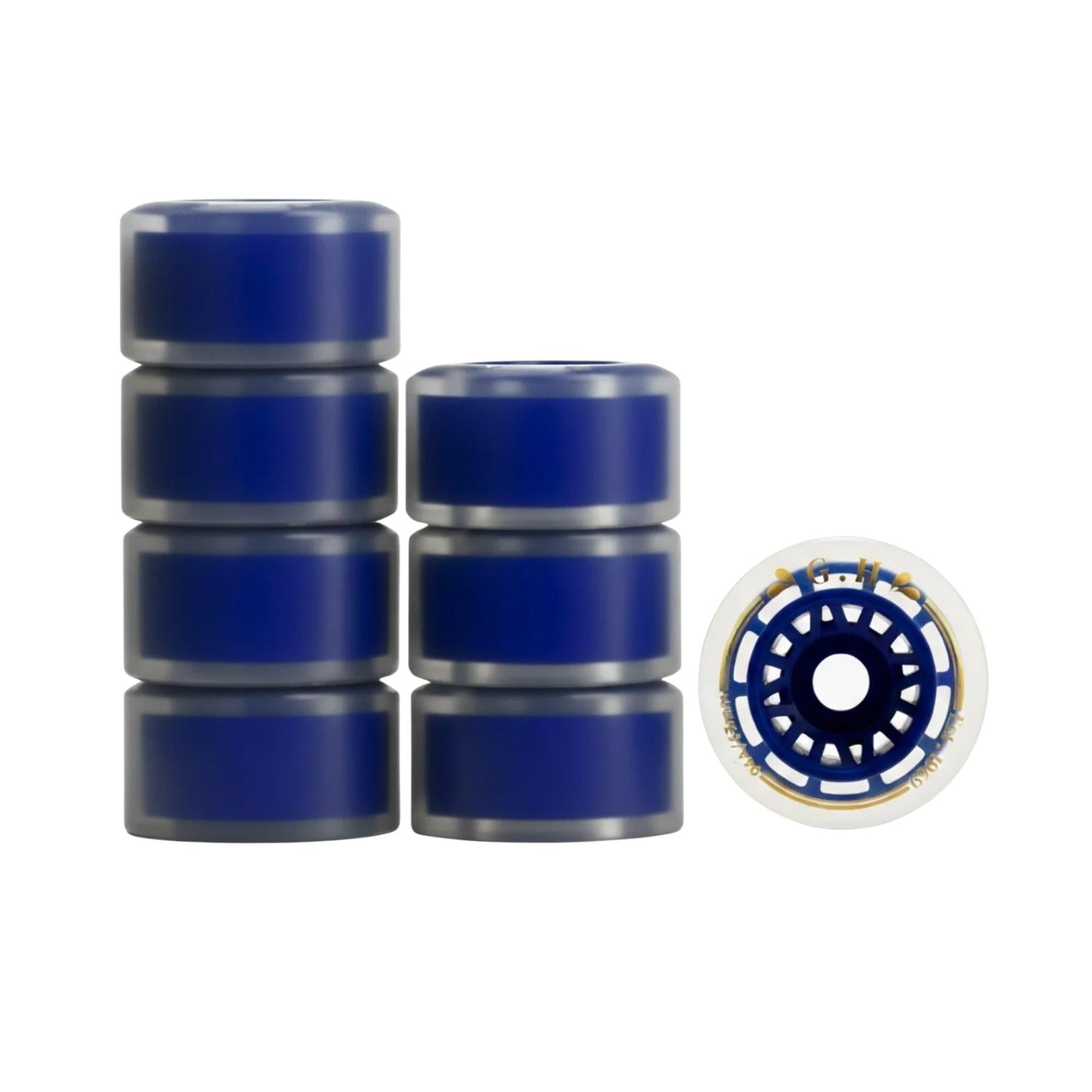 GH Jello  Pu Transparent With Colorful Core Wheels (94A x 63mm.)