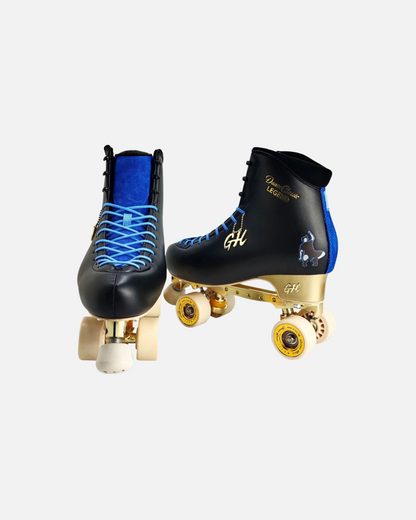 Patins quádruplos de nuvens clássicas de dança (botas flexíveis SR20) (quadro Vanguard ou Jaboco) Color Jam