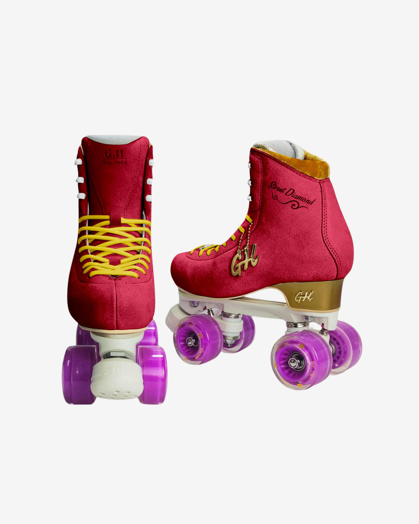 Street Diamond w/without air holes Quad Roller Skates