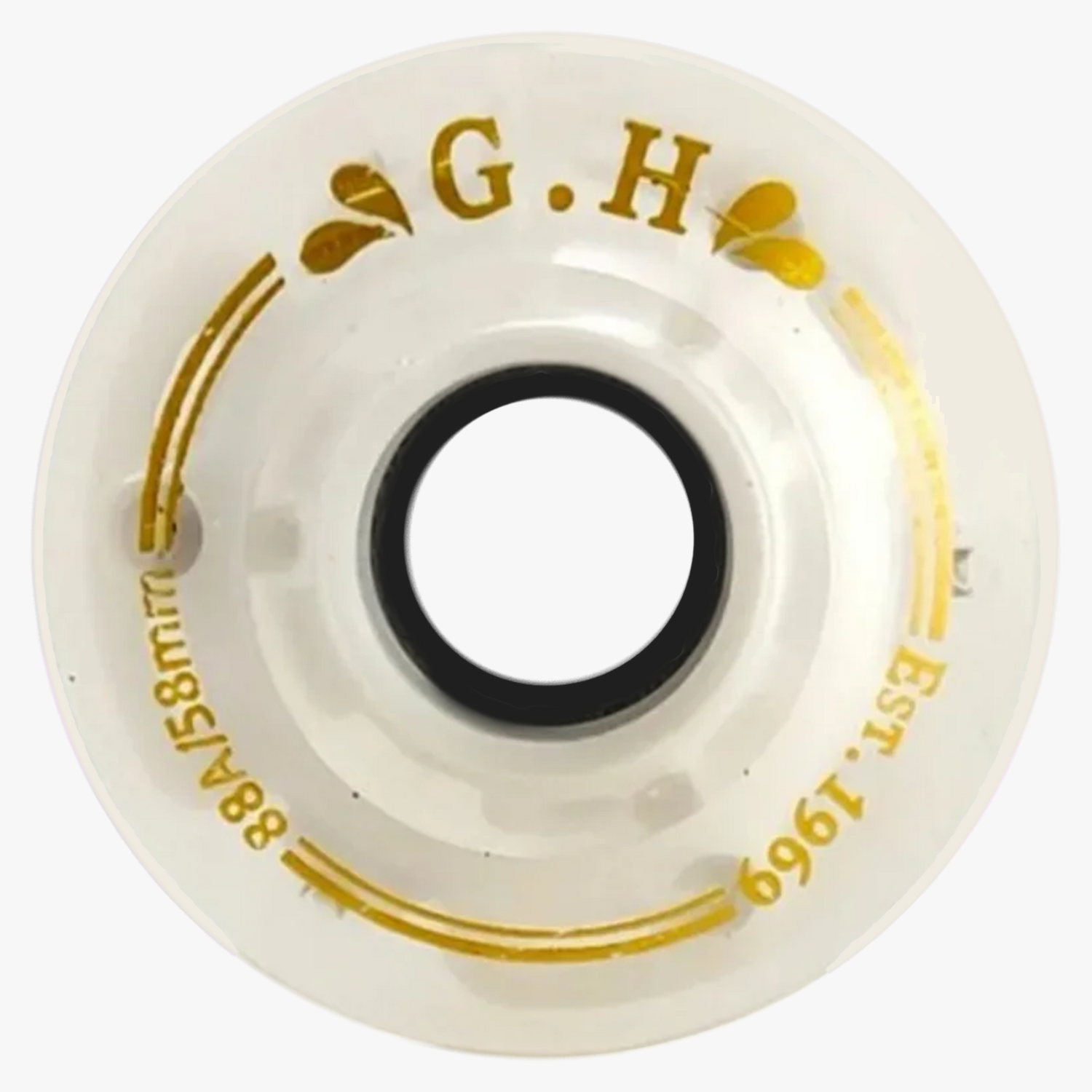 Hard Pu Light Up Clear Wheel with high brightness 88A (3 color options) (Non High Rebound)