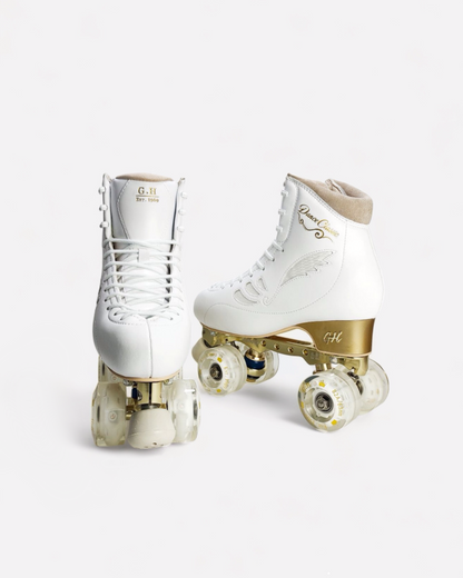 Dance classic quad roller skates (stiffer boots SR55) (Vanguard or Jaboco frame)