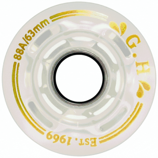 GH Spectrum Pu Gradient Light Up Transparent Wheels (88A/91A/94A x 63mm.)
