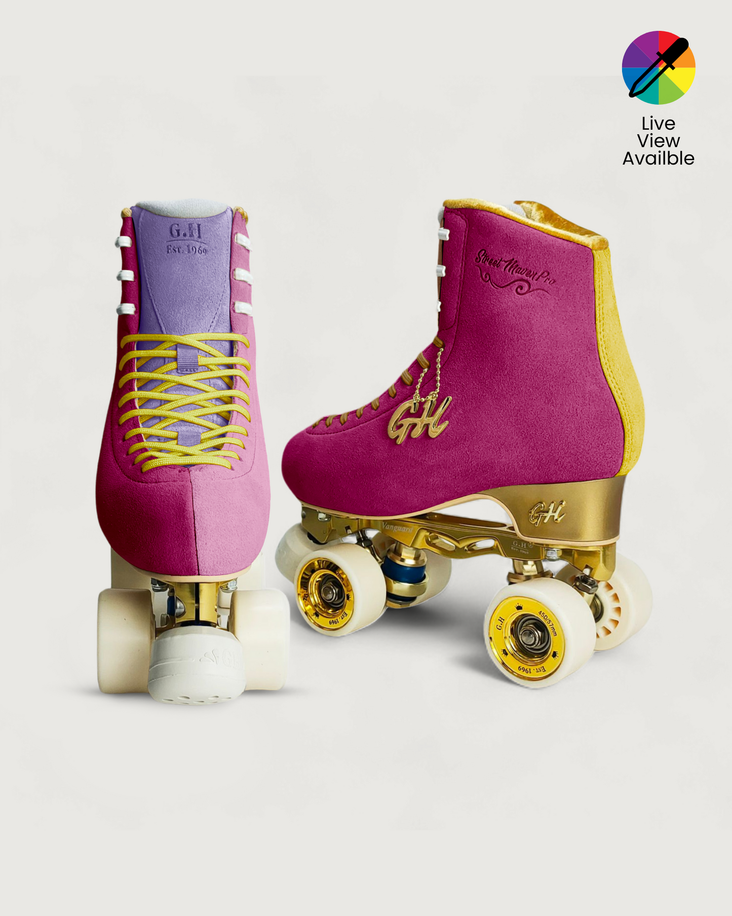 Street Maven Pro Quad Roller Skates Color Jam