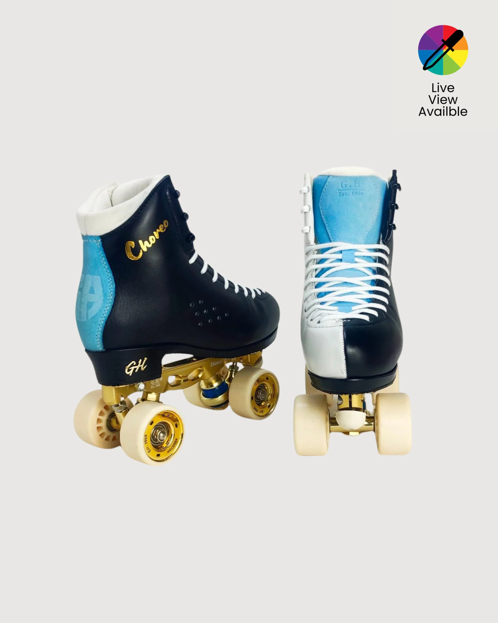 Choreo dance color jam Skates with Shana Jam Plates (Pre-order) live view