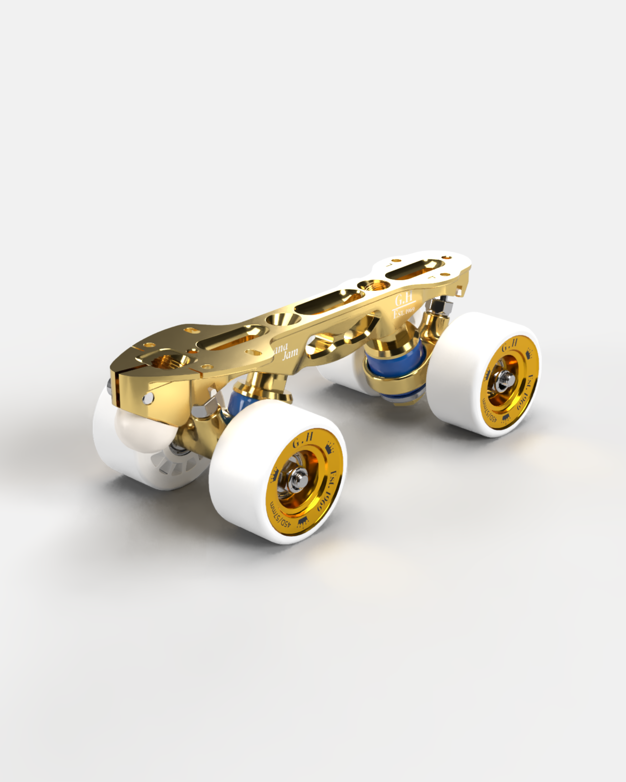 Shana Jam super light quad plates— with bearings and wheels (pre-order)