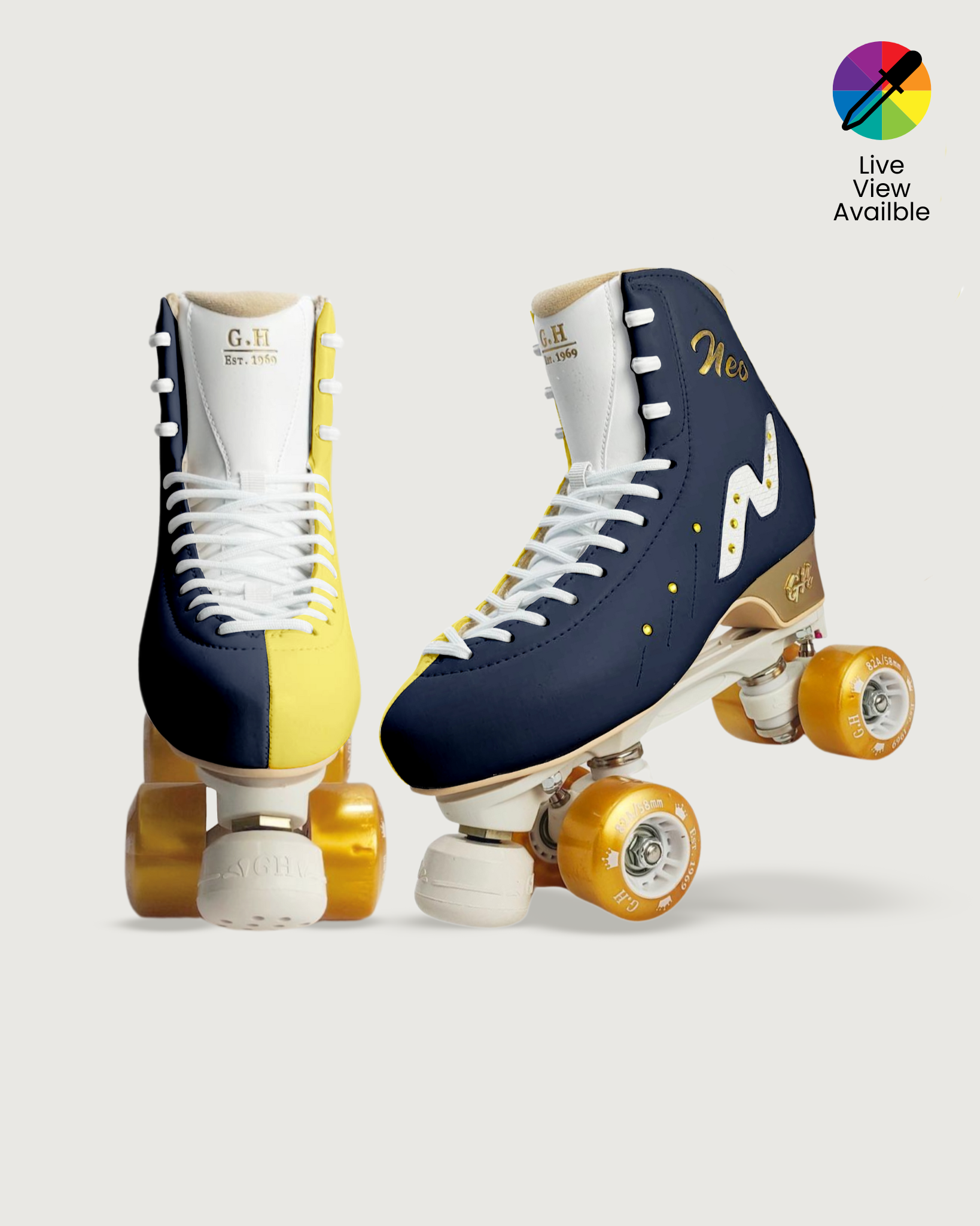 Neo Quad Roller Skates Color Jam