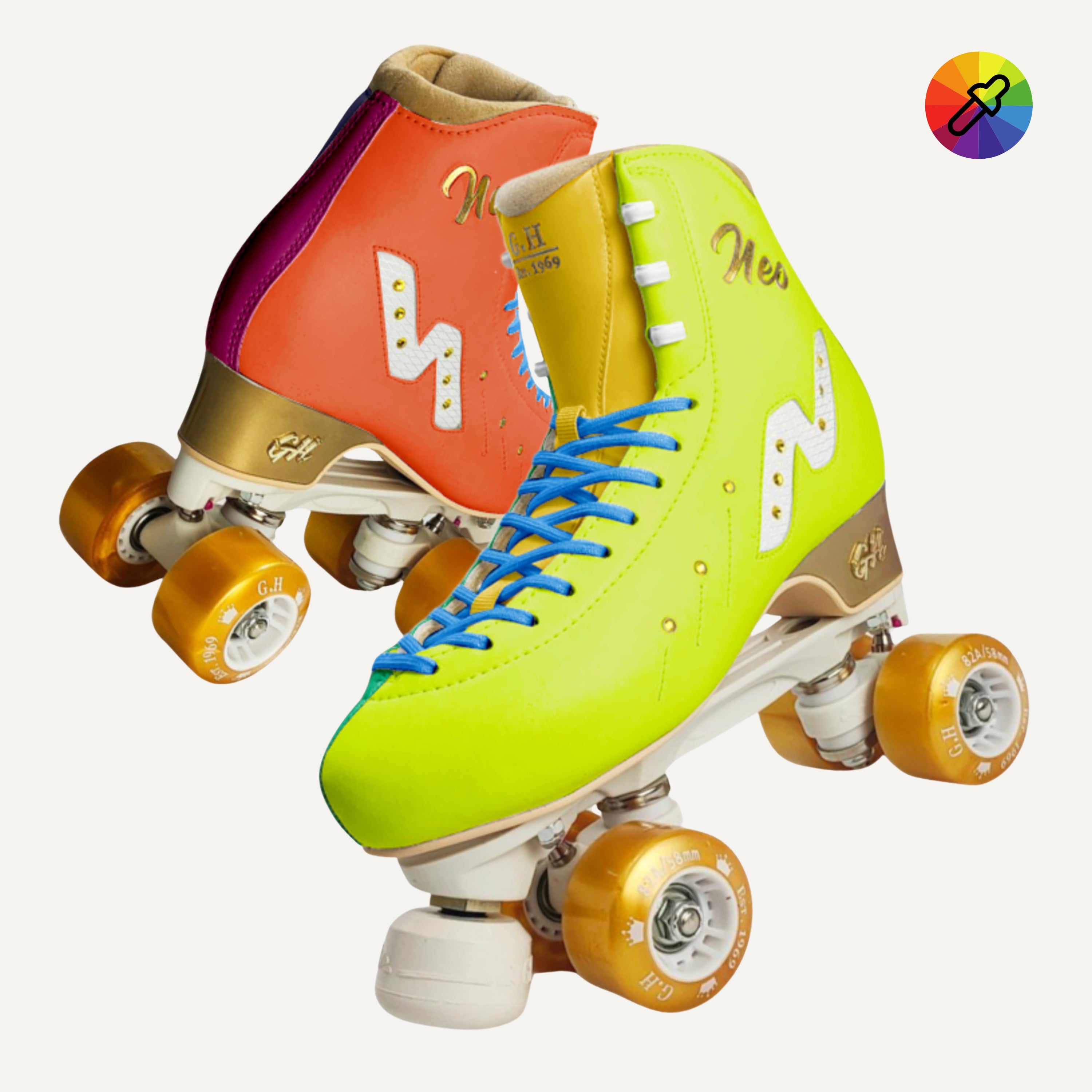 Neo Quad Roller Skates Color Jam