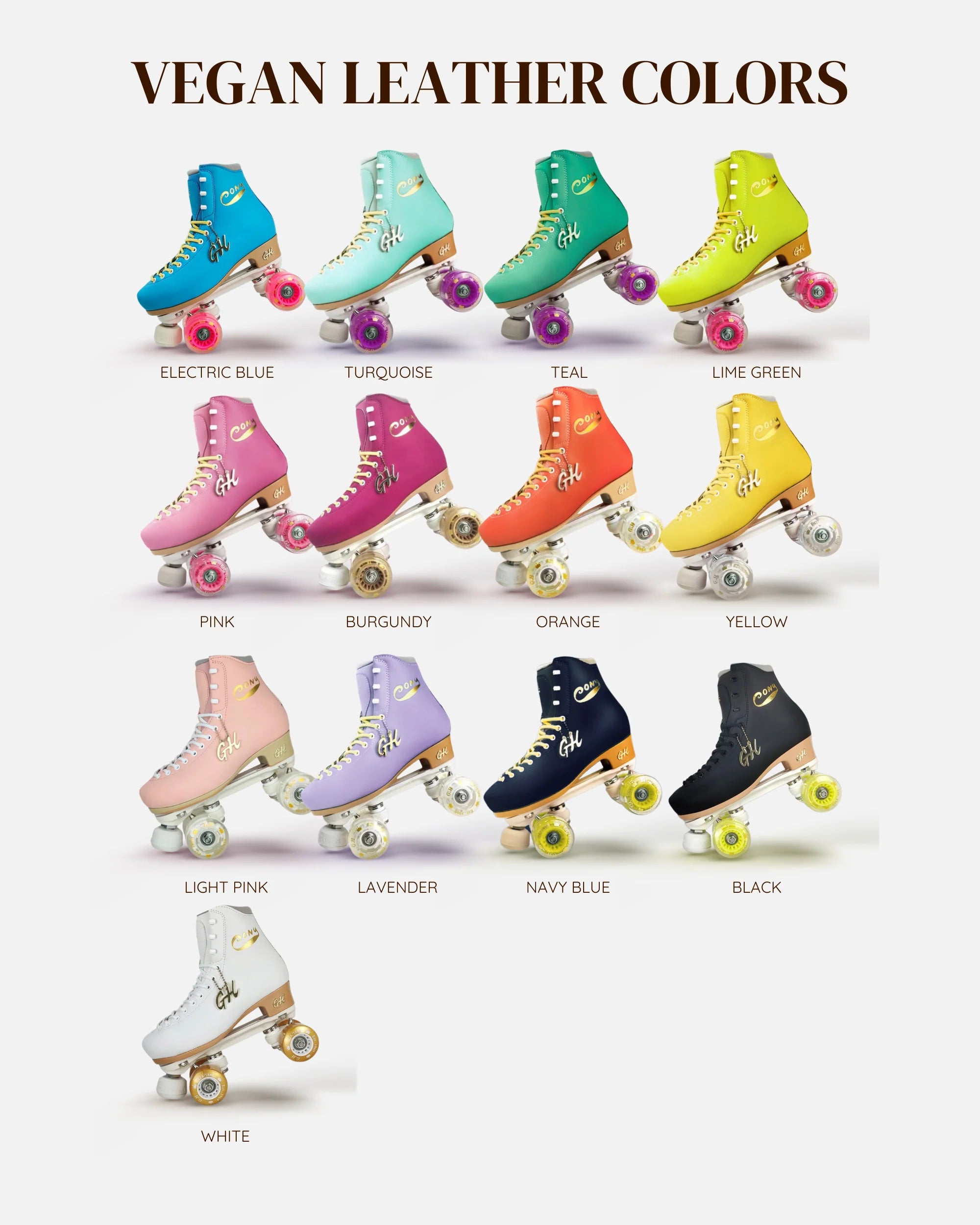 Street Pony Quad Roller Skates Color Jam