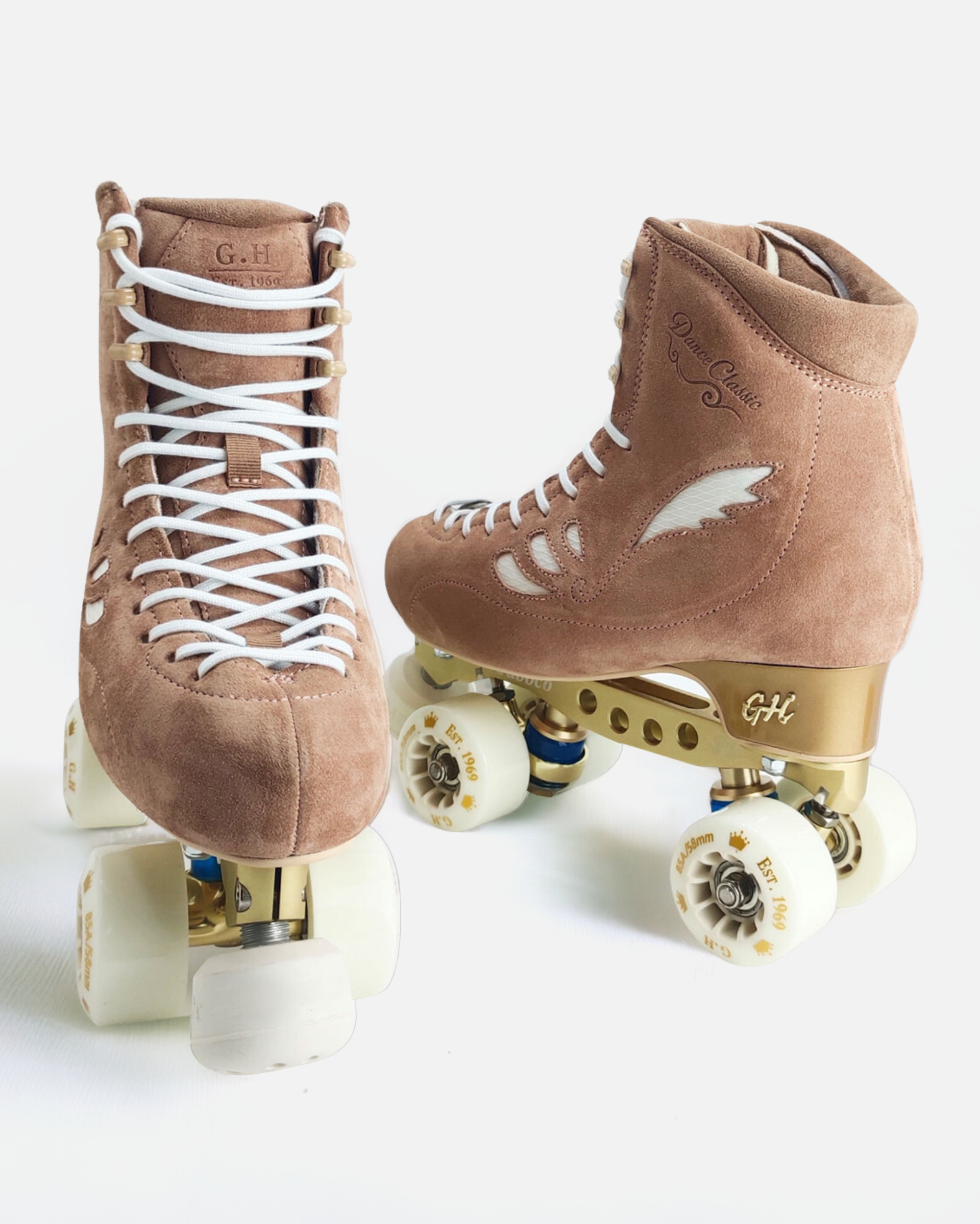 Dance classic quad roller skates (stiffer boots SR55) (Vanguard or Jaboco frame)