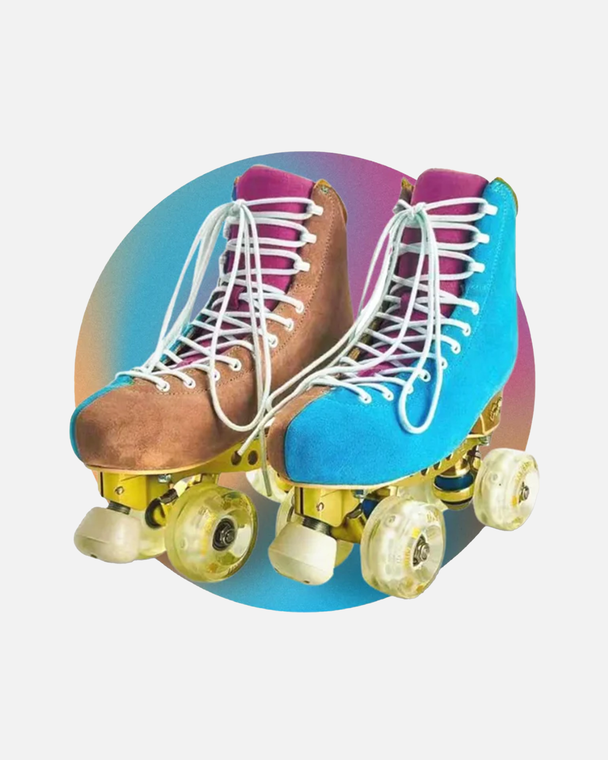 Street Maven w/without air holes Quad Roller Skates Color Jam